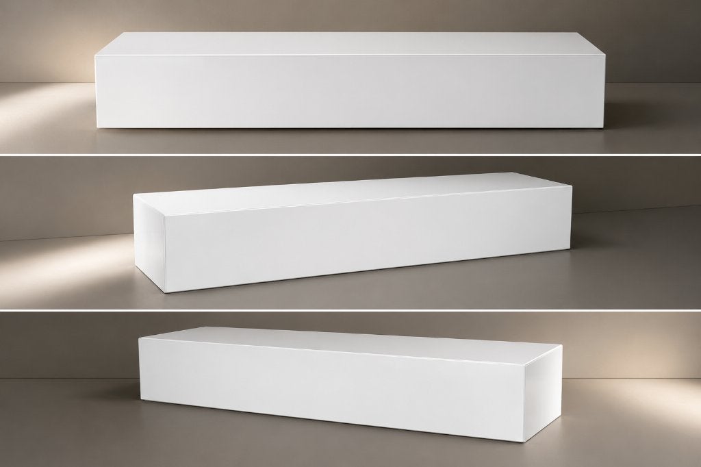 MDF CONSOLE (Naadloos) | Luxe Design Zuil/Pilaar 55x12x12cm, Ophalen of Verzenden, Nieuw