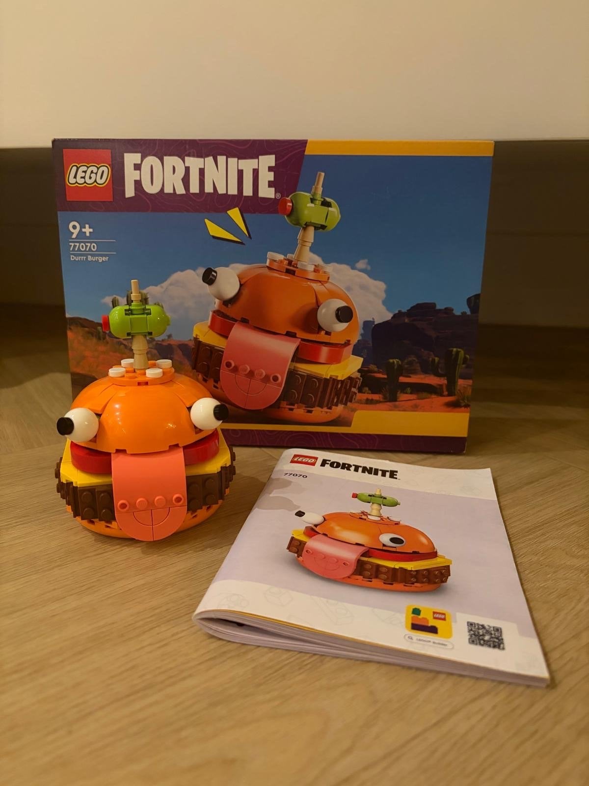 Lego Fortnite 77070 Durrr Burger - Compleet met doos & boekj, Overige thema's, Lego, Ophalen of Verzenden, Zo goed als nieuw