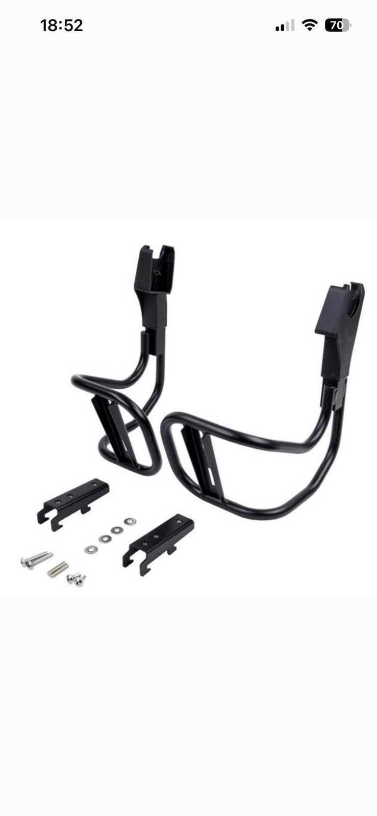 Carqon Maxi cosi dragers, Fietsen en Brommers, Fietsen | Bakfietsen, Ophalen of Verzenden, Gebruikt, 1 kind