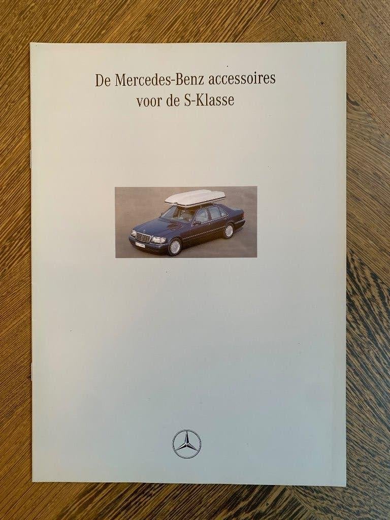 NL accessoires brochure Mercedes-Benz S-klasse W140 1995, Boeken, Nieuw, Mercedes-Benz, Mercedes, Ophalen of Verzenden