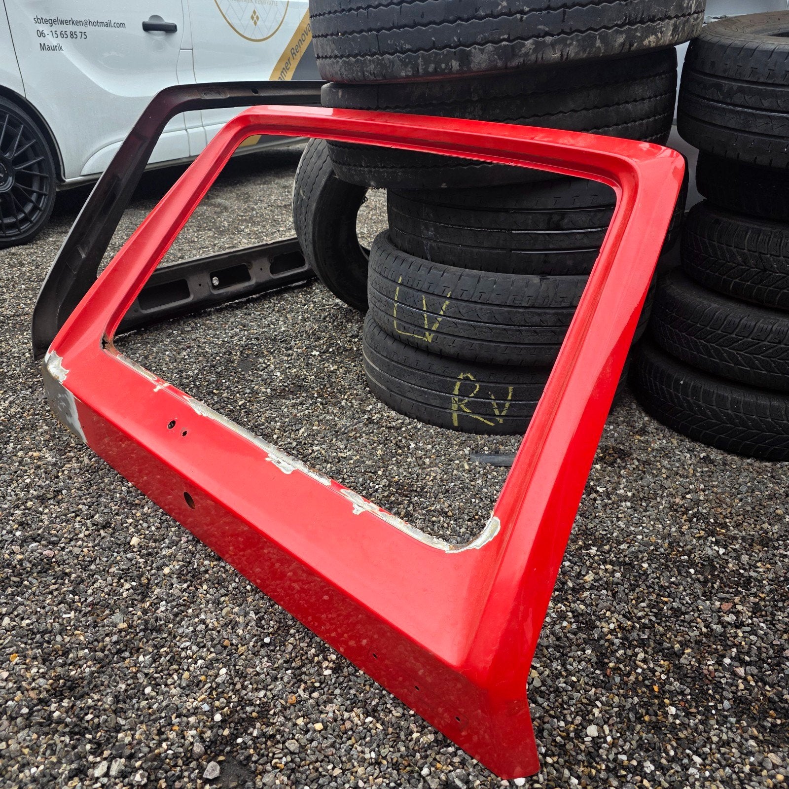 Achterklep golf mk1, Ophalen, Voor, Achterklep