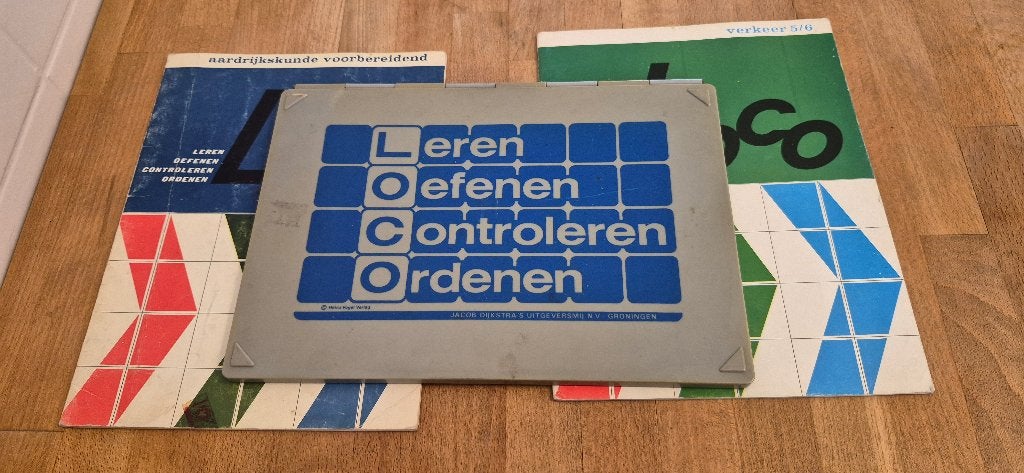 Maxi loco met 2 boekjes ., Ophalen of Verzenden, Zo goed als nieuw, Puzzelen
