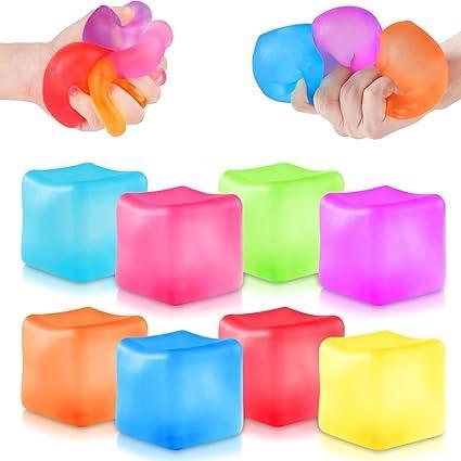 Cube Squeez Ball - Ice Cube - Squisyh Fidget Toy, Verzamelen, Speelgoed, Nieuw, Ophalen of Verzenden