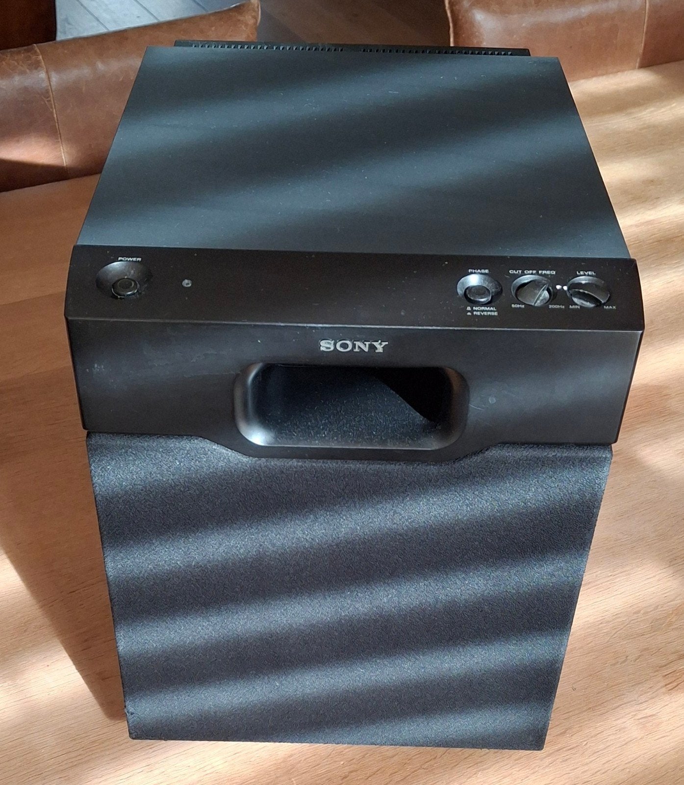 Sony SA-WM20 actieve subwoofer - Krachtige bas, Gebruikt, Subwoofer, Ophalen of Verzenden, Sony
