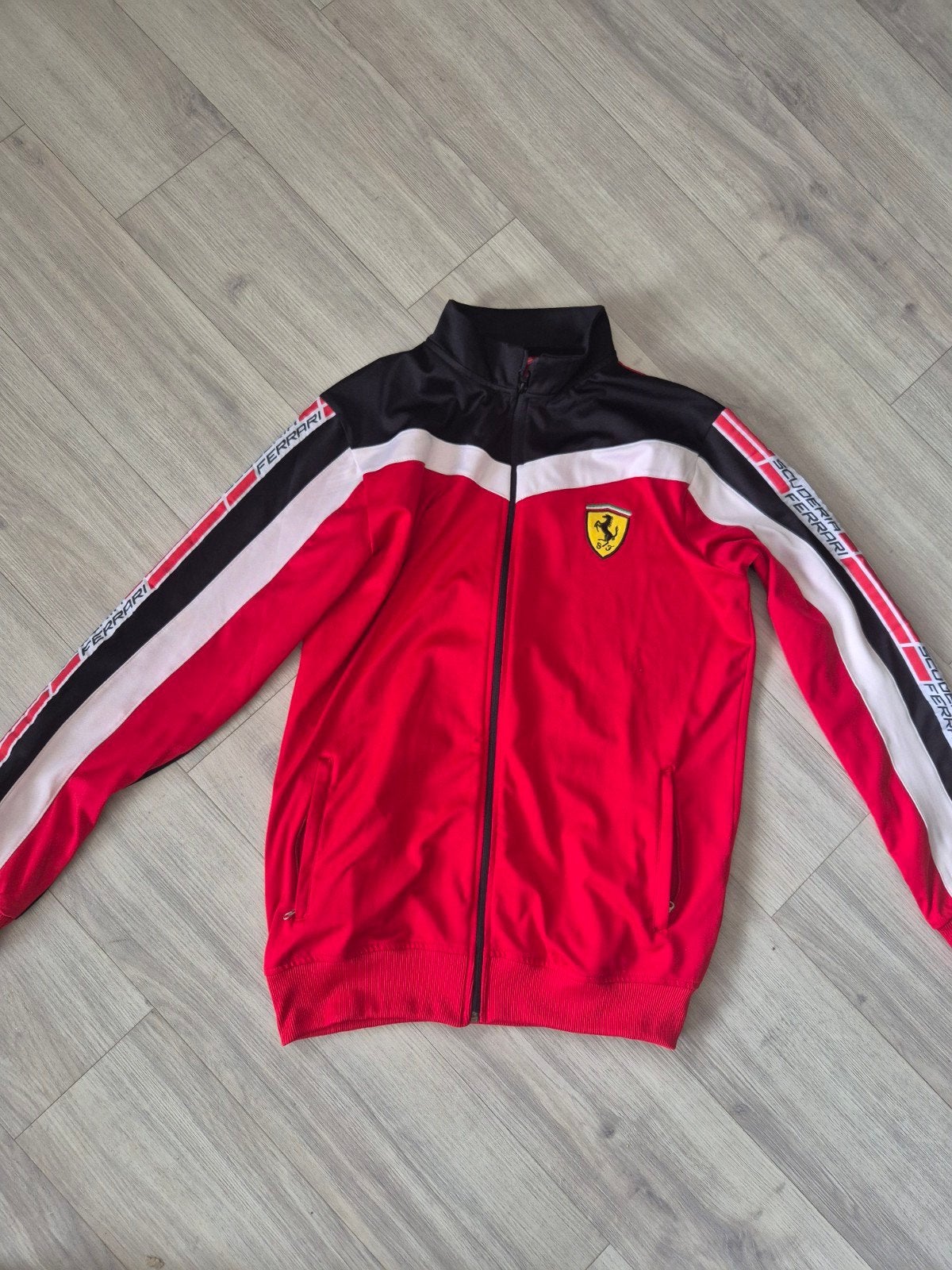 Vintage Ferrari Michael Schumacher jas - Maat (X)XL, Ferrari, Maat 56/58 (XL), Ophalen of Verzenden, Gedragen