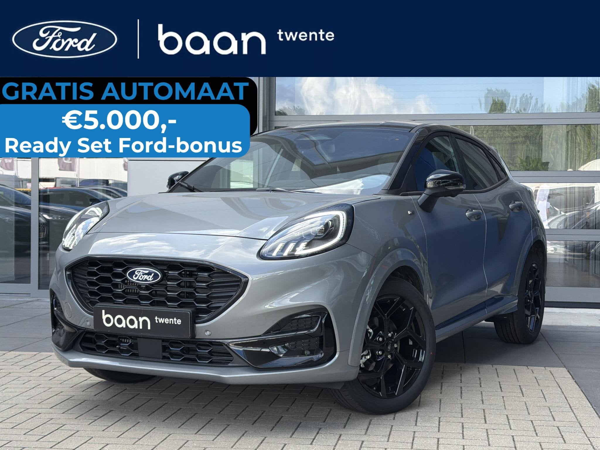 Ford Puma 1.0 155 PK Automaat Hybrid ST-Line | Black Pack |