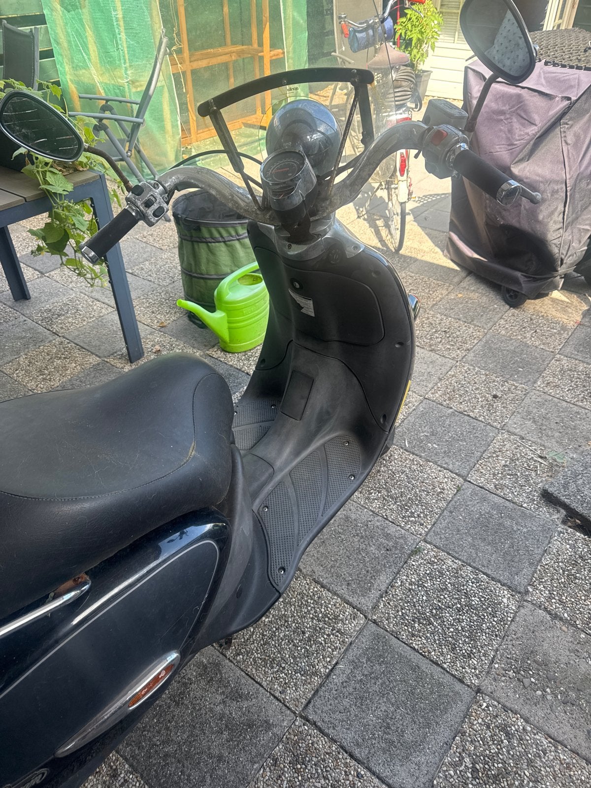 Aprilia Habana Scooter - Geel Kenteken - Loopt niet, Ophalen, Gebruikt, Maximaal 45 km/u, Mojito of Habana
