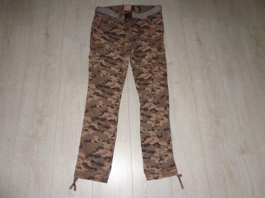 legerprint damesbroek van O'BLEU, maat M, Kleding | Dames, Maat 38/40 (M), Overige kleuren, Ophalen of Verzenden, Lang