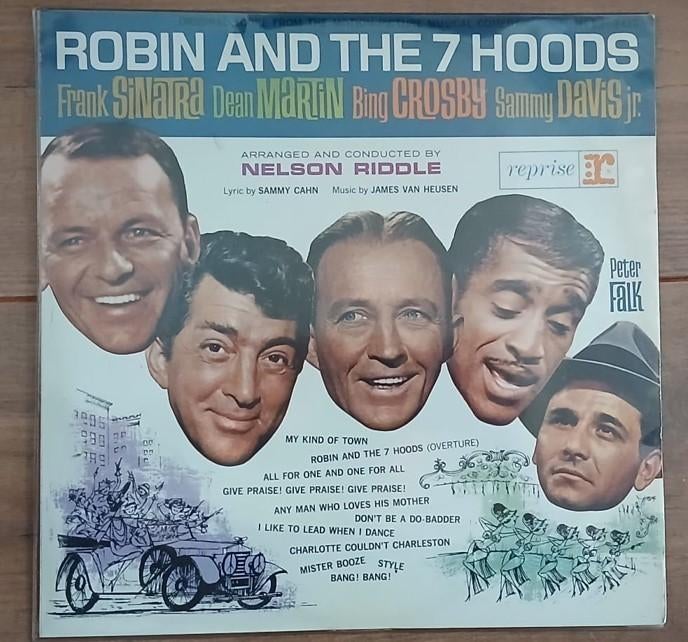 Frank Sinatra Robin and the 7 Hoods LP  Holland Artone, 1960 tot 1980, Ophalen of Verzenden, Zo goed als nieuw, 12 inch
