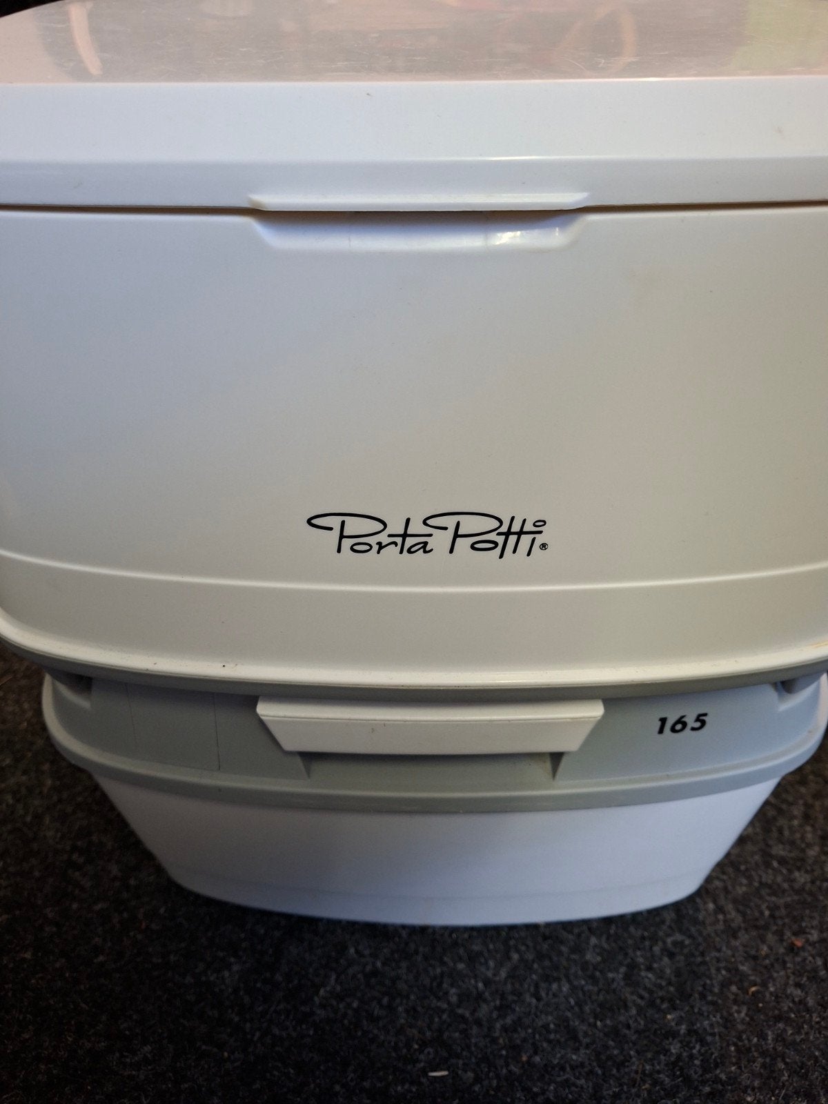 Porta potti, Caravans en Kamperen, Kampeeraccessoires, Ophalen of Verzenden, Zo goed als nieuw