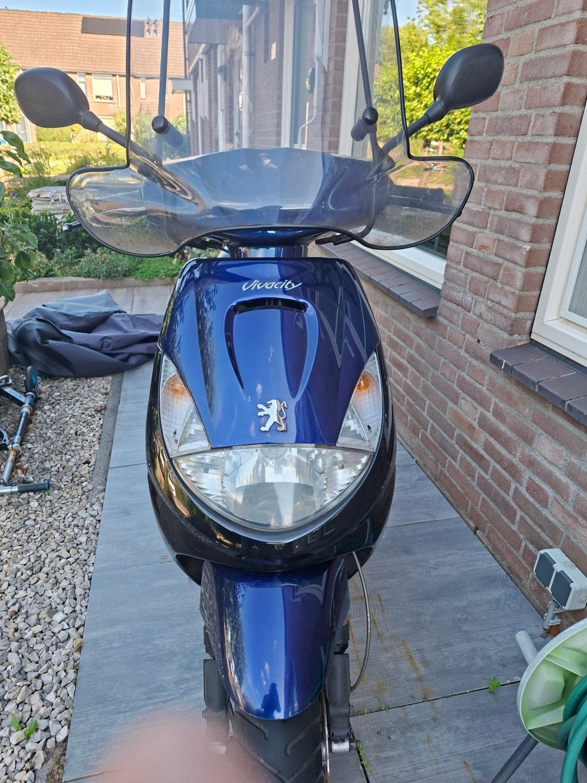 Peugeot Vivacity Scooter - Blauw, Goed Onderhouden, Ophalen, Gebruikt, Maximaal 45 km/u, Benzine
