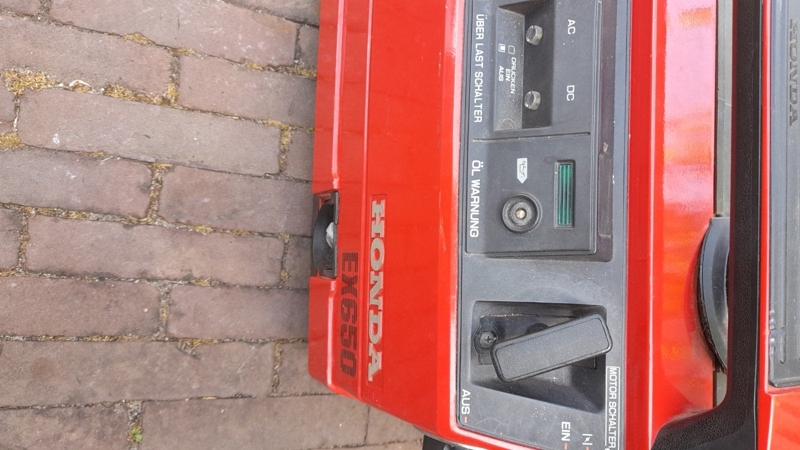 Honda EX650 Aggregaat - Alles te zien, Ophalen of Verzenden, Gebruikt, Minder dan 5 kVA, Benzine