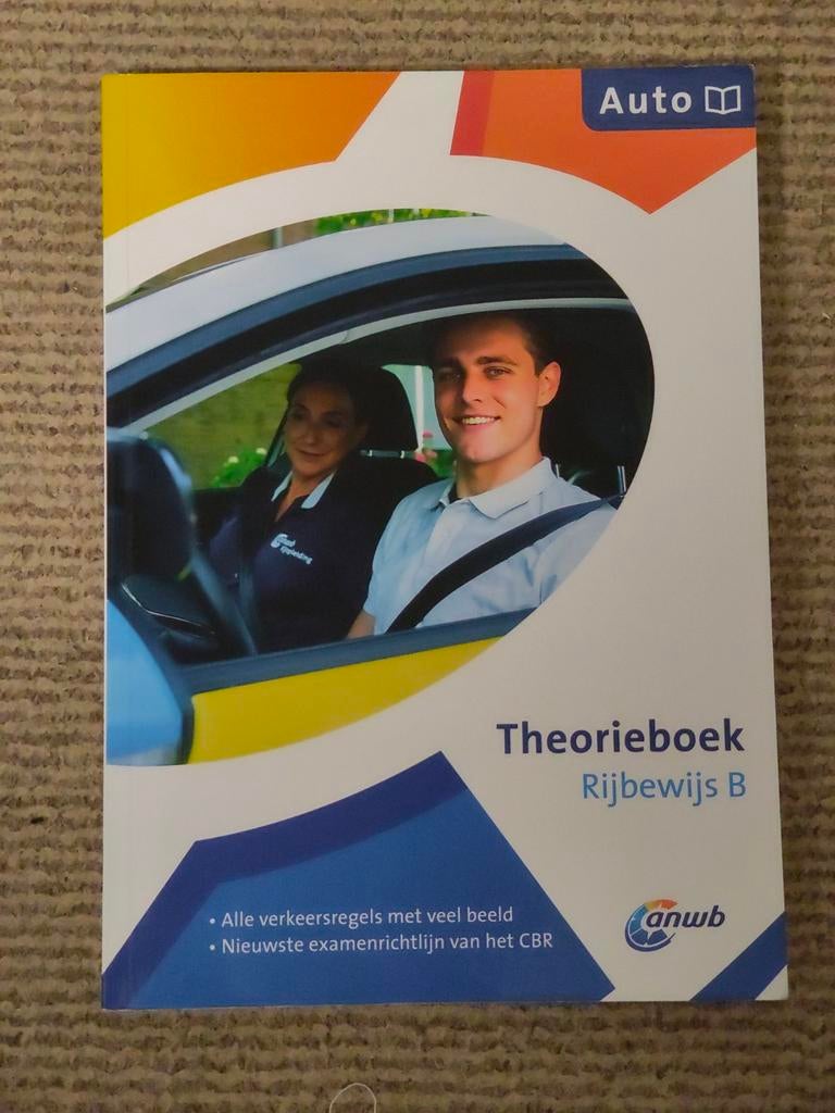 ANWB Theorieboek Rijbewijs B - Auto, Auto-onderdelen, Brandstofsystemen, Ophalen of Verzenden, Nieuw