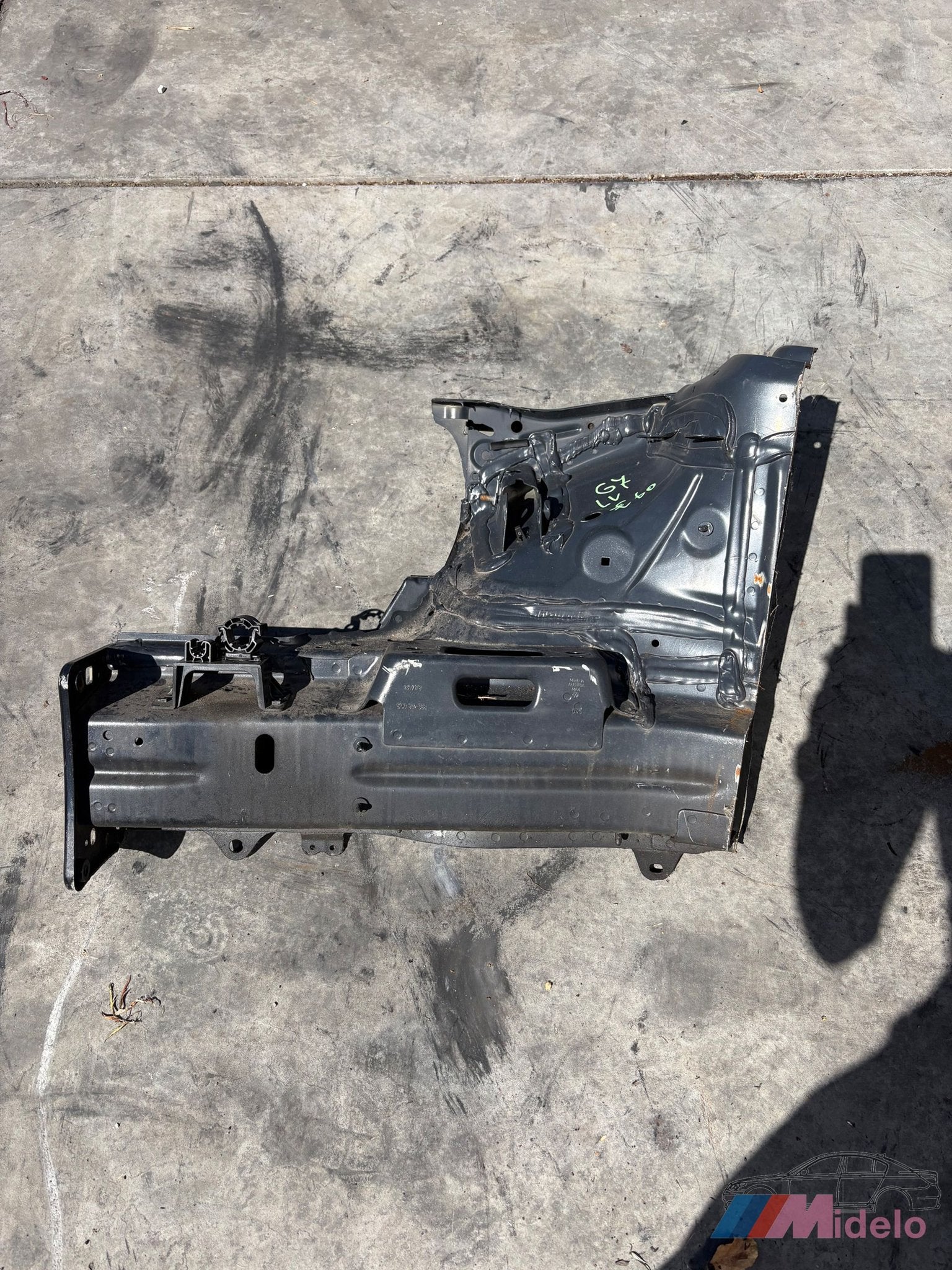 VW GOLF VII SNIJDEEL CHASSISBALK LINKS VOOR, Gebruikt, -, Volkswagen, -
