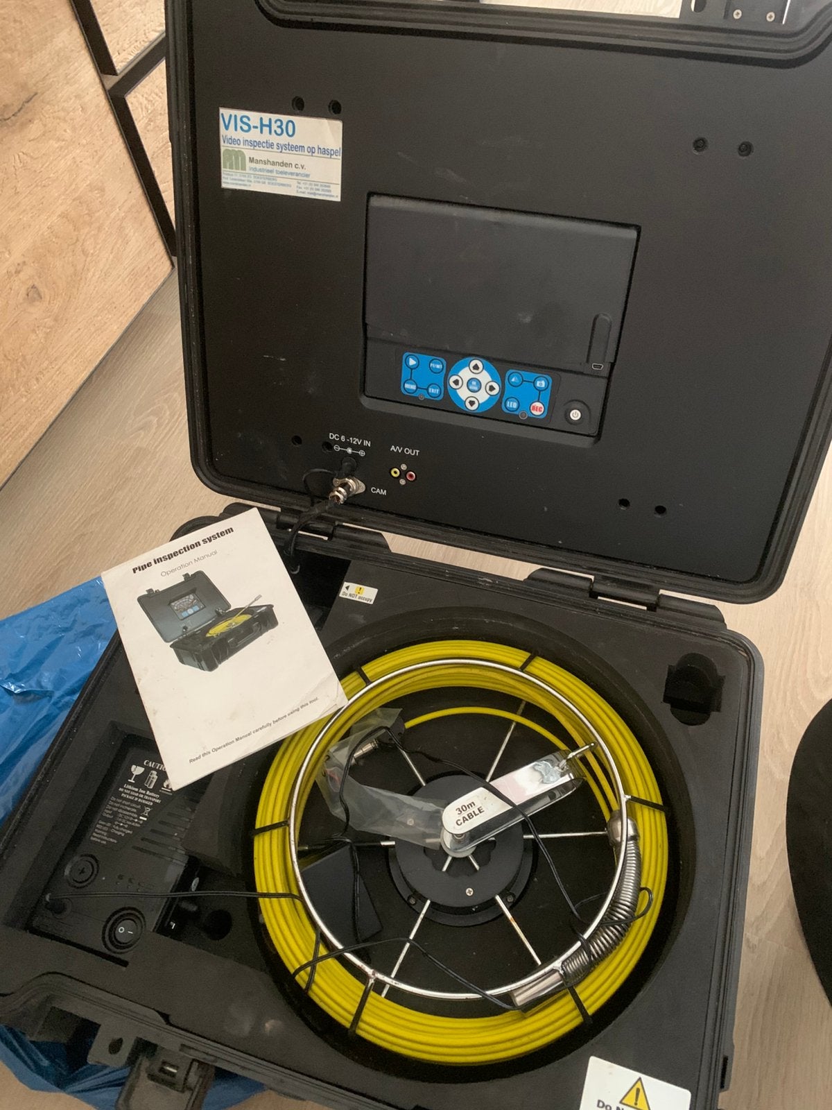 VIS-H30 video-inspectiesysteem voor leiding-/rioolinspectie