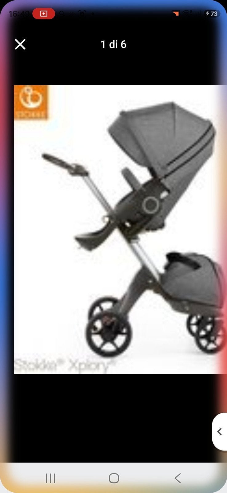 Stokke Xplory Combiwagen met Reiswieg en Accessoires, Kinderen en Baby's, Zo goed als nieuw, Combiwagen, Met reiswieg, Ophalen