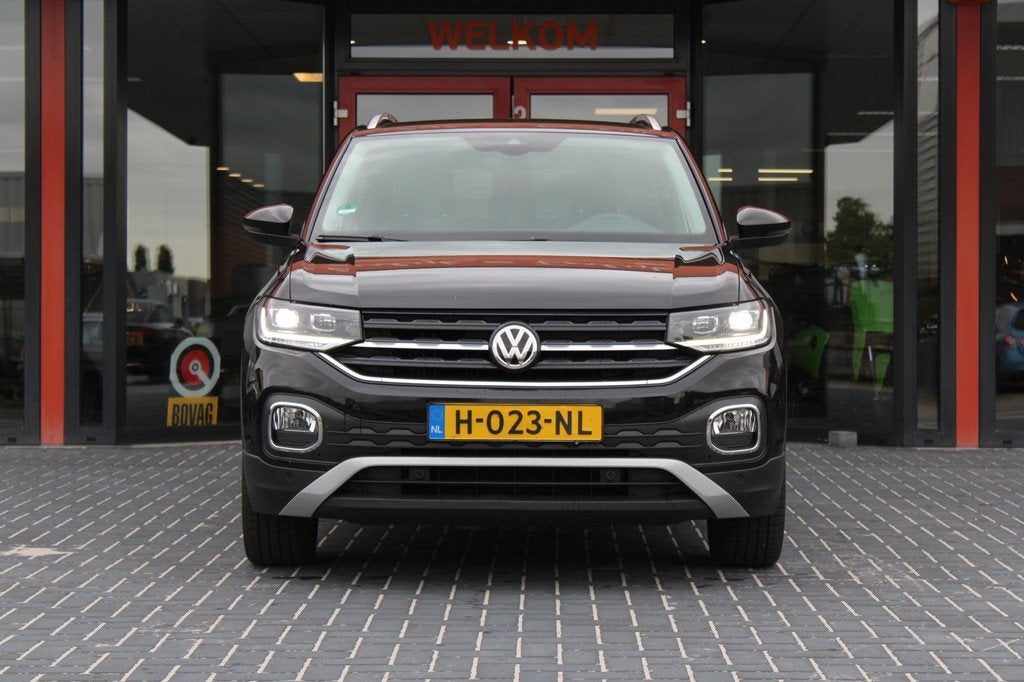 Volkswagen T-Cross 1.0 TSI Style, BTW, Camera, ACC, CarPlay,, Auto's, Volkswagen, Voorwielaandrijving, Gebruikt, Zwart, Origineel Nederlands