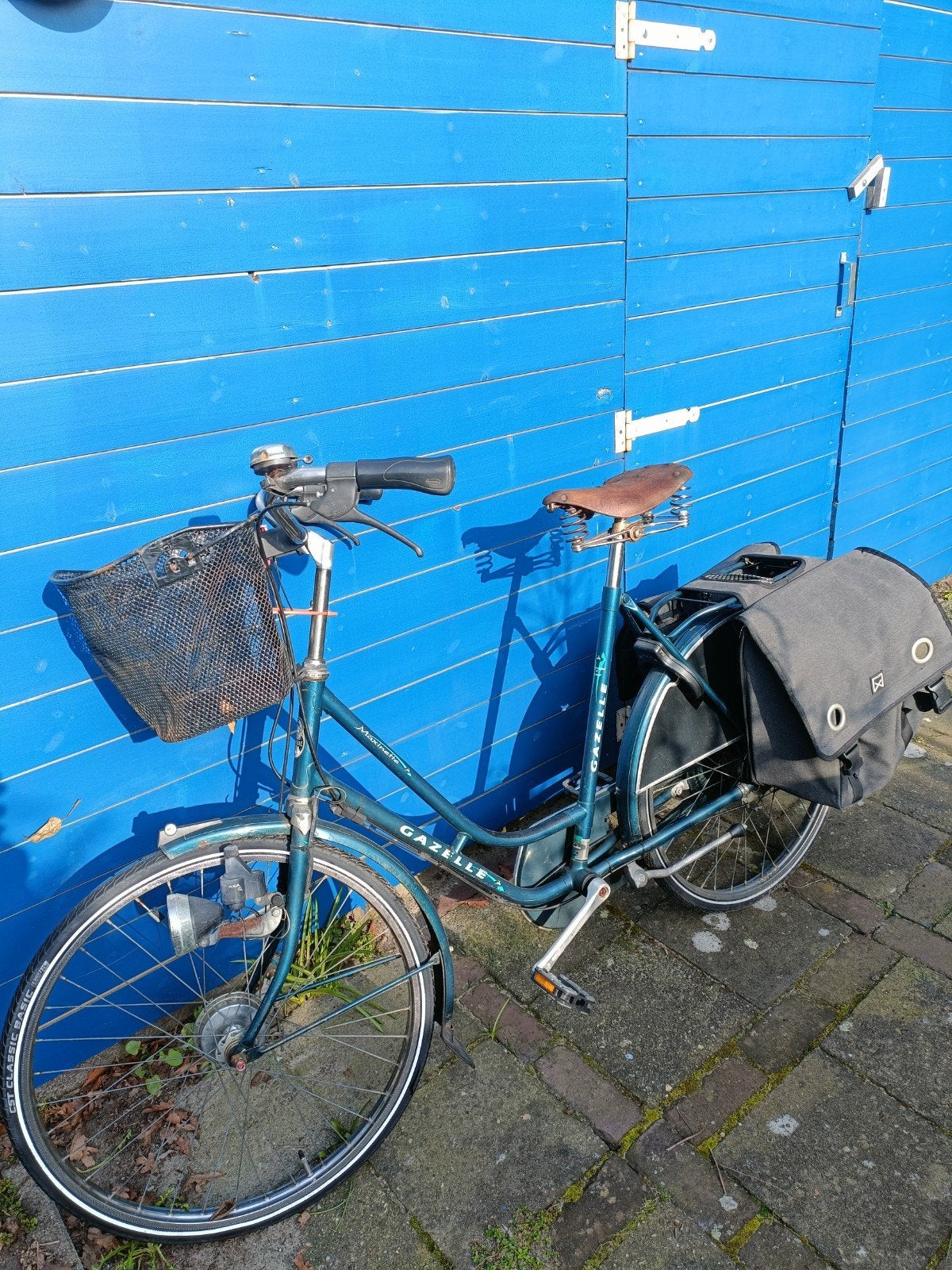 Gazelle fiets met Brooks zadel, framemaat 50 cm, 50 tot 53 cm, Ophalen, Gebruikt, Gazelle