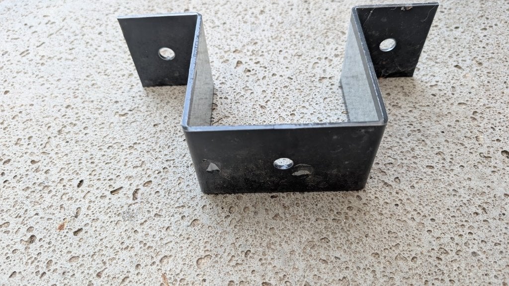 buisklem 10x10 cm RVS, Ophalen of Verzenden, Nieuw, Overige typen, Rvs