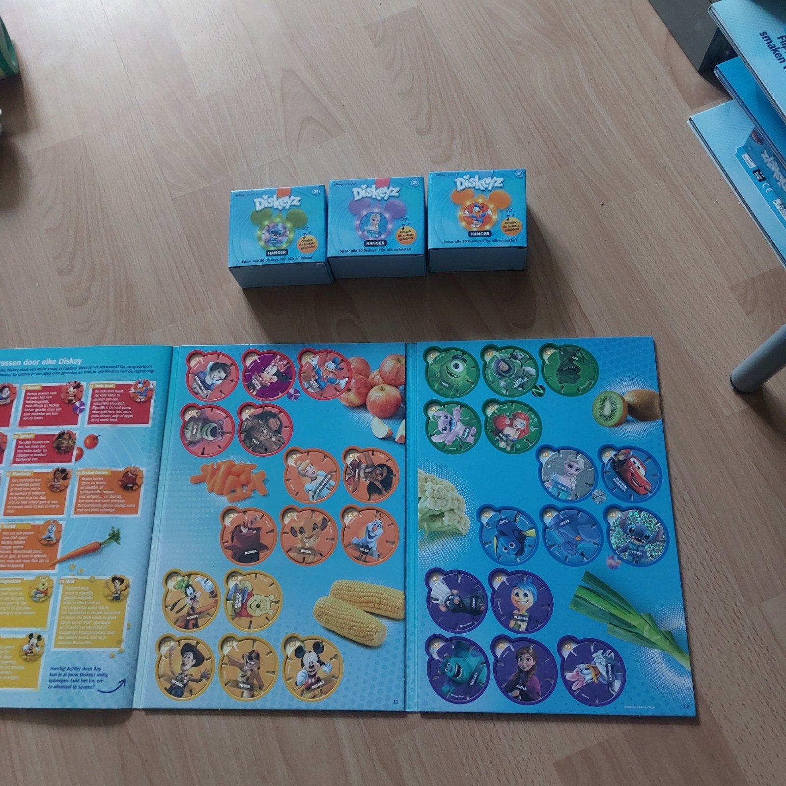 ah Disney compleet setje, Ophalen of Verzenden, Overige figuren, Zo goed als nieuw, Beeldje of Figuurtje