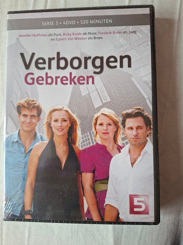 4 DVD Verborgen Gebreken seizoen 3, Vanaf 12 jaar, Ophalen of Verzenden, Zo goed als nieuw
