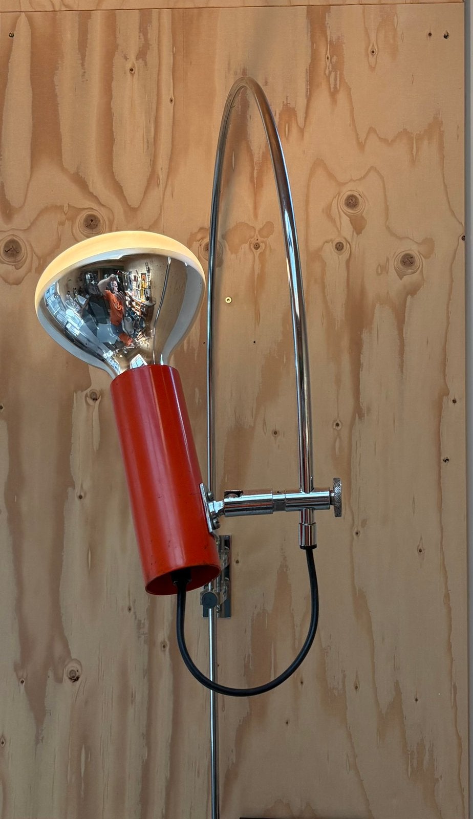 Gepo booglamp vintage oranje, Ophalen, Amsterdam, Zo goed als nieuw, X