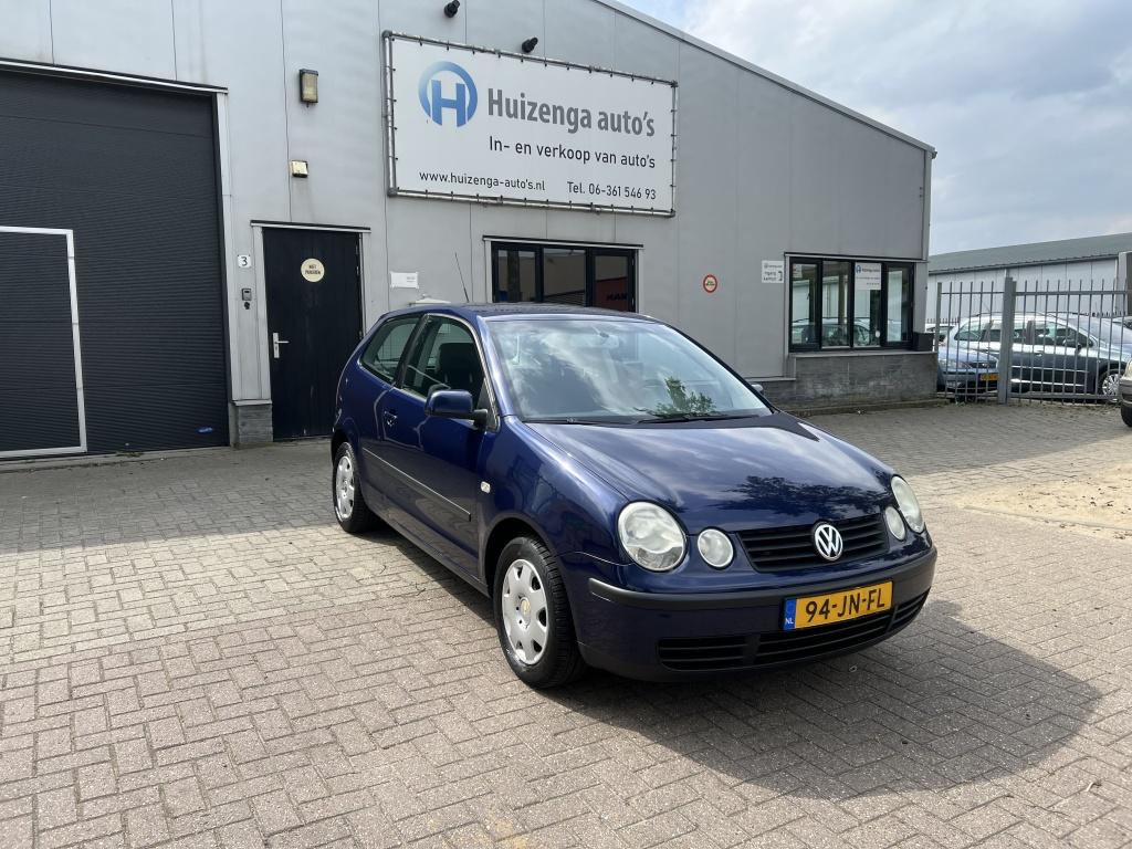Volkswagen Polo 1.4 |AIRCO |APK 24-07-2026 (bj 2002), Gebruikt, 4 cilinders, Blauw, 49 €/maand