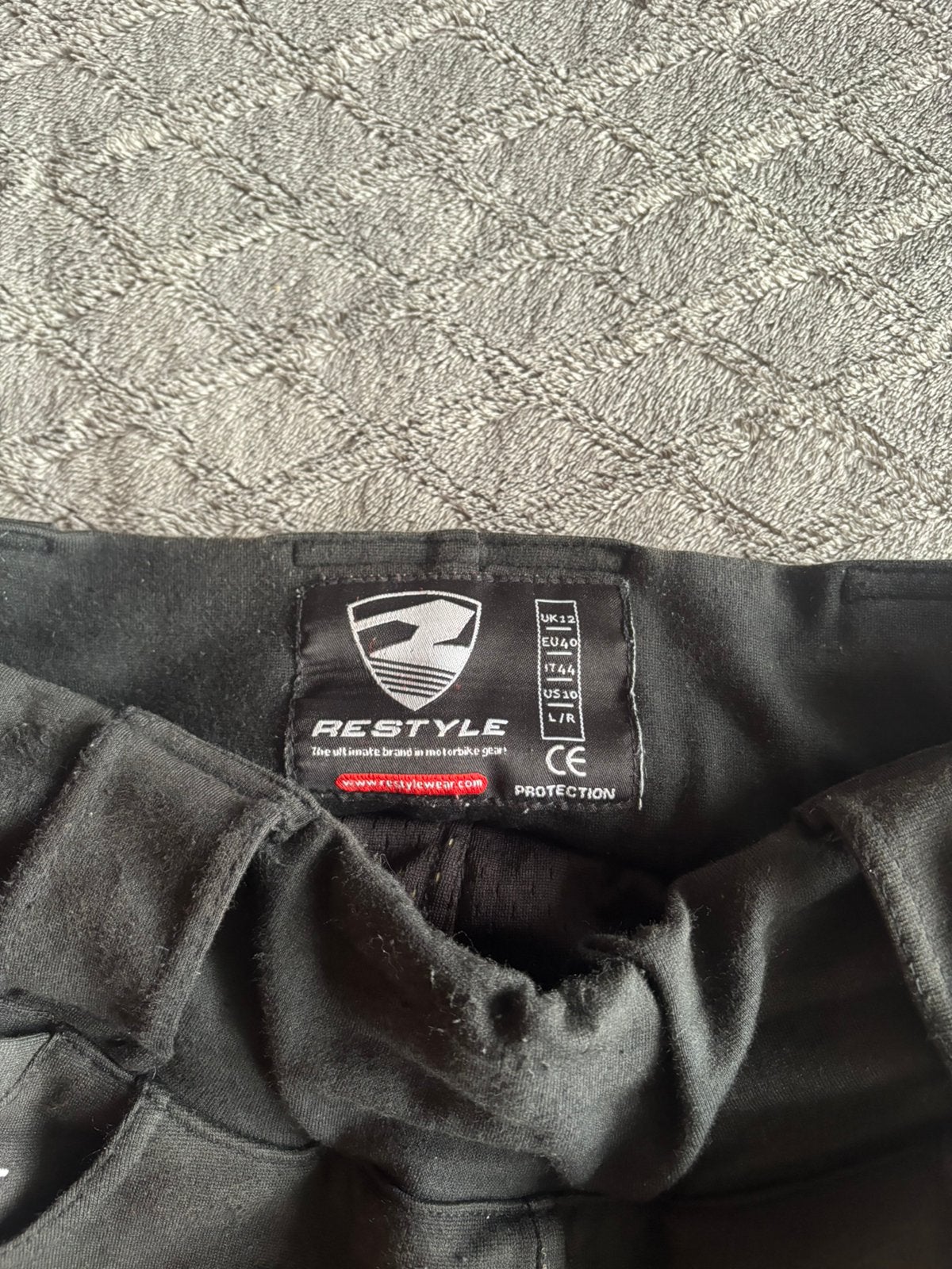 Restyle Kevlar Motorbroek Maat 40 (L) heup en knieprotectie, Ophalen of Verzenden, Nieuw zonder kaartje, Dames, Broek | textiel