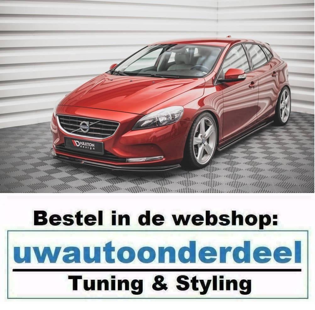 Maxton Spoiler Lip Splitter Voor Volvo V40 Standaard, Verzenden