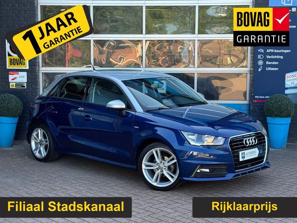 Audi A1 Sportback 1.0 TFSI Sport, Auto's, Audi, Keurmerk '100% Onderhouden', 12 maanden, Euro 6, 95 pk