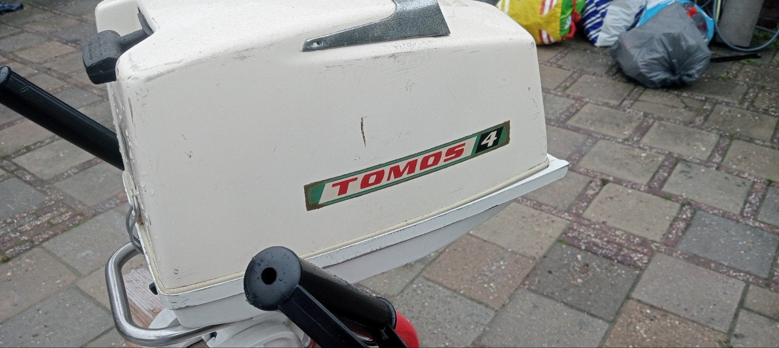 Tomos 4pk luchtgekoeld, Watersport en Boten, Ophalen, Zo goed als nieuw, Motor en Techniek