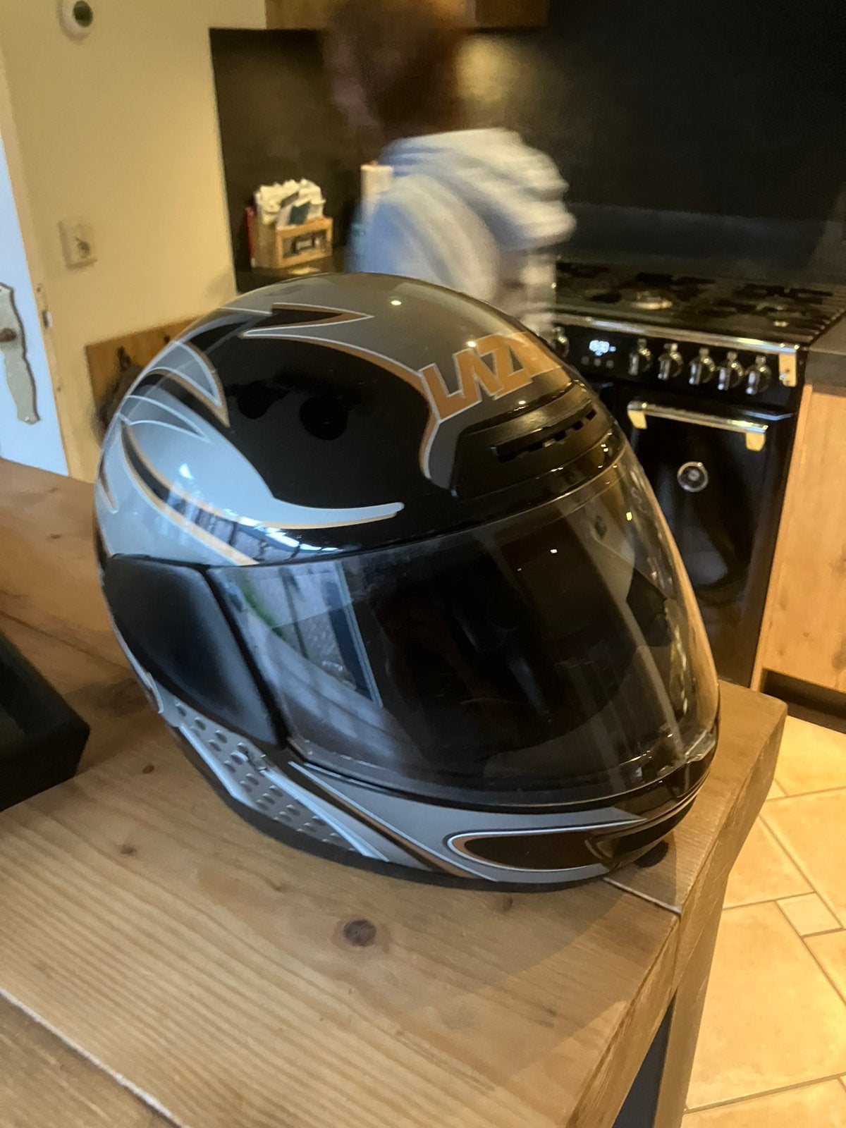 Motor helm maat 55/56, Lazer, Dames, Ophalen of Verzenden, Integraalhelm