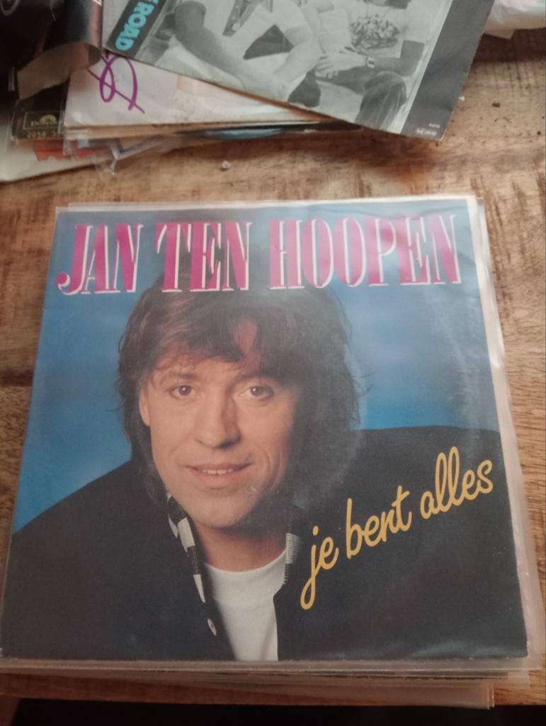 Jan ten hoopen - je bent alles, Ophalen of Verzenden, Zo goed als nieuw, Overige formaten, Levenslied of Smartlap