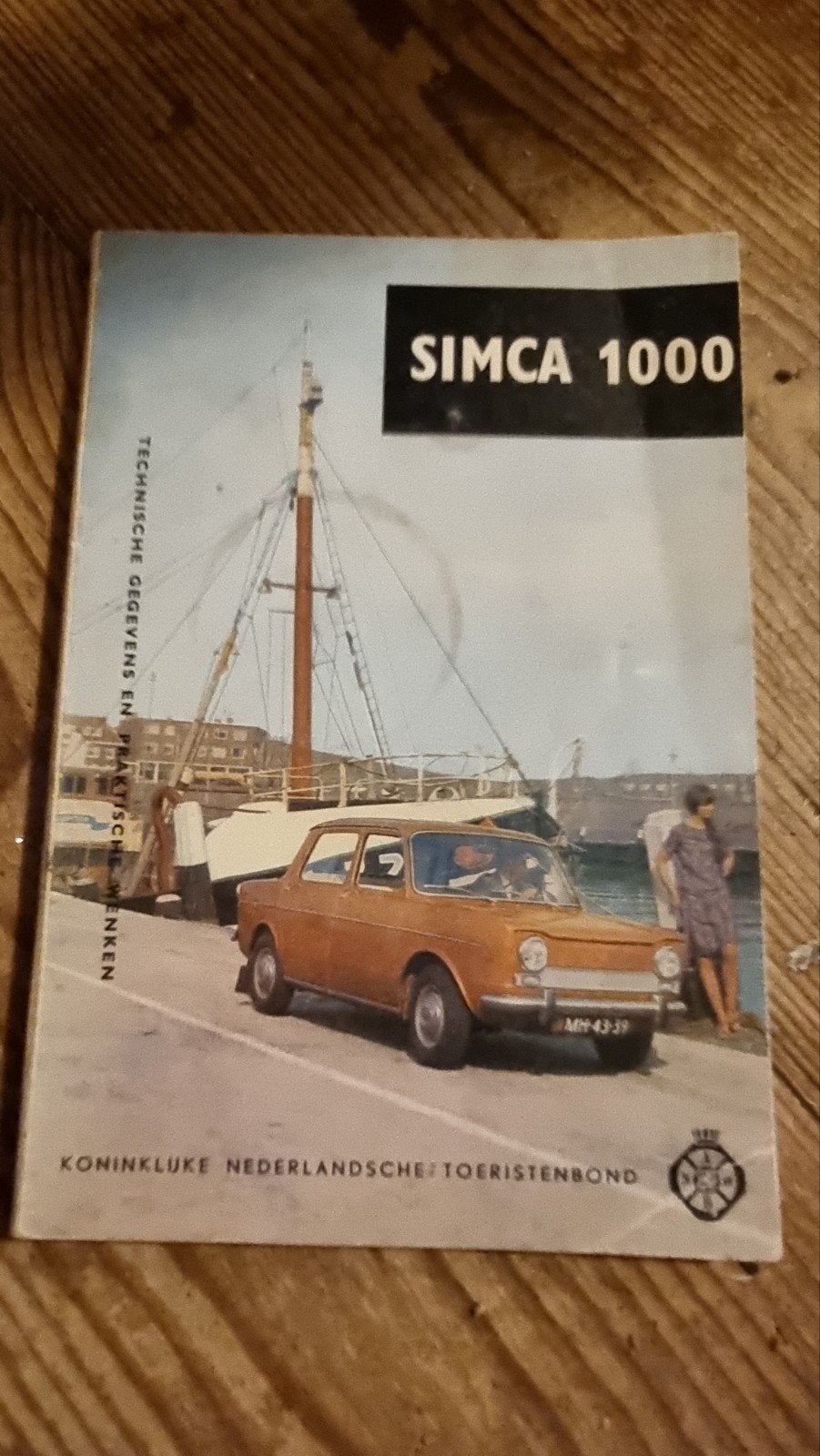 Simca 1000 Instructieboekje / Technische Gegevens ANWB, Ophalen of Verzenden