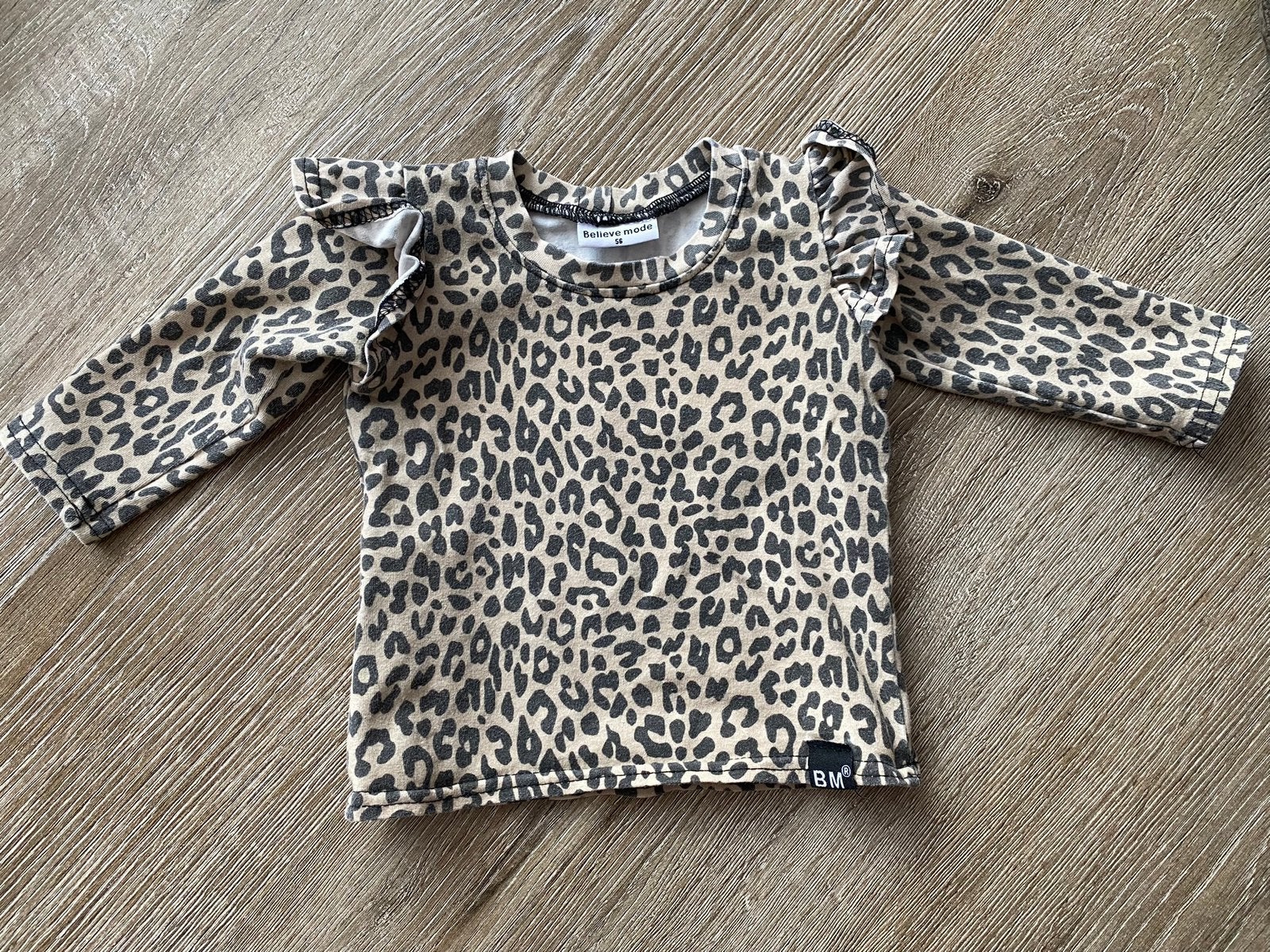 Panter shirtje maat 56, Ophalen of Verzenden, Zo goed als nieuw, Meisje, Shirtje of Longsleeve