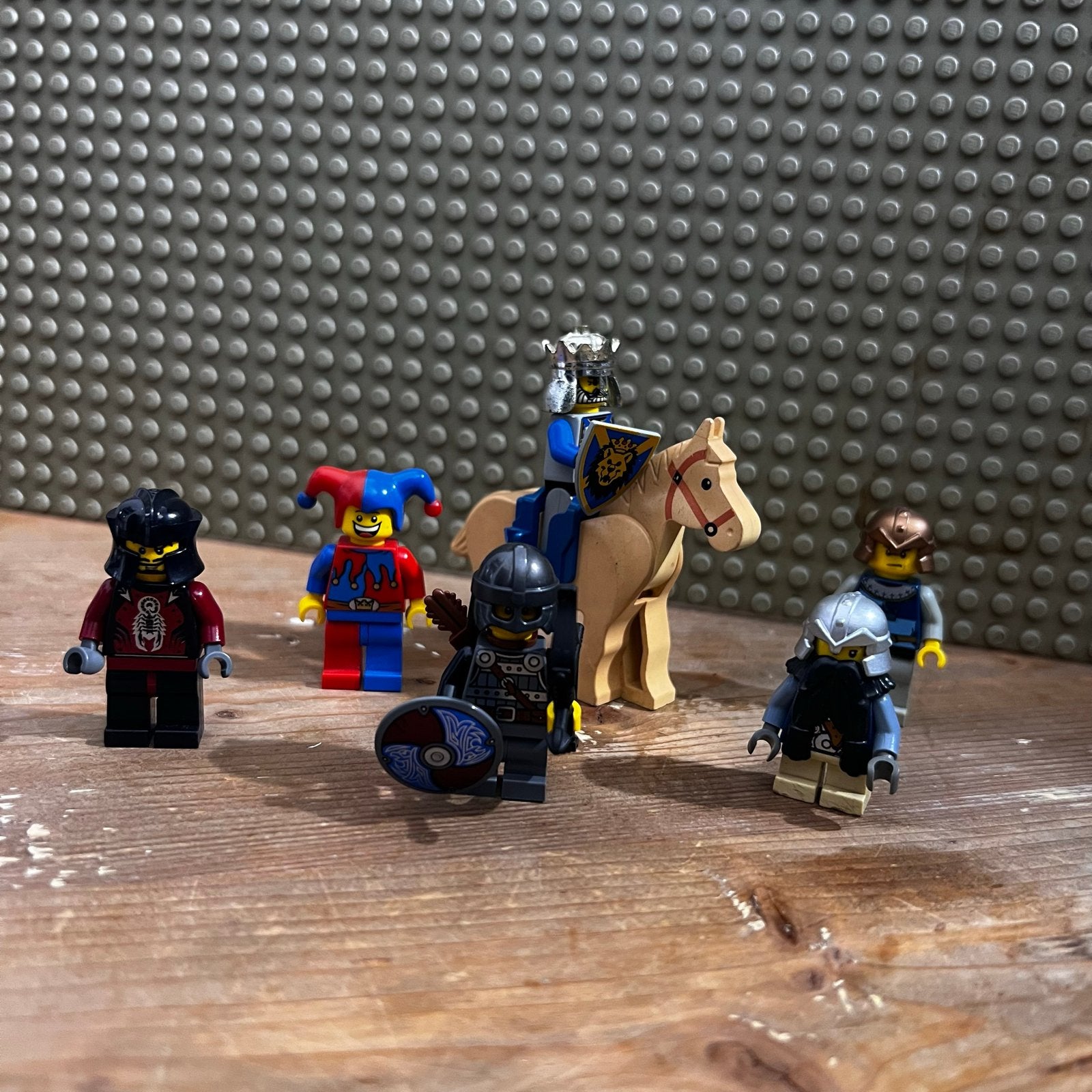 Lego ridders, dwergen, koning te paard en fantasy figuren, Inclusief minifiguren, Gebruikt, Lego, Ophalen of Verzenden