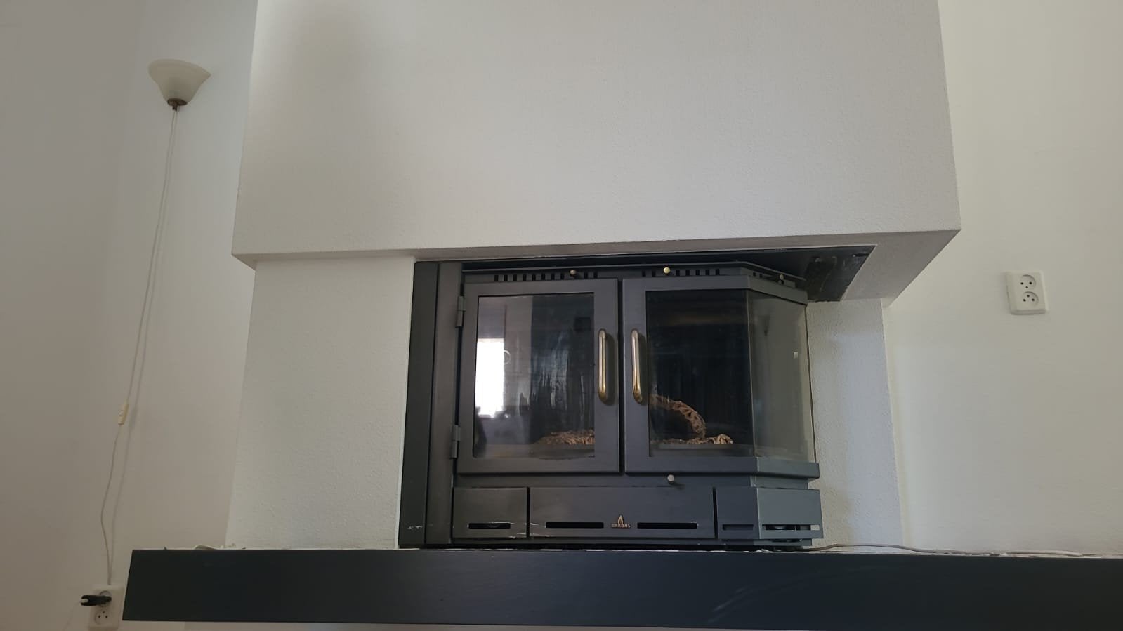 Barbas Houtkachel inclusief 0.5 kub hout, Ophalen, Gebruikt, Vrijstaande haard, Houthaard