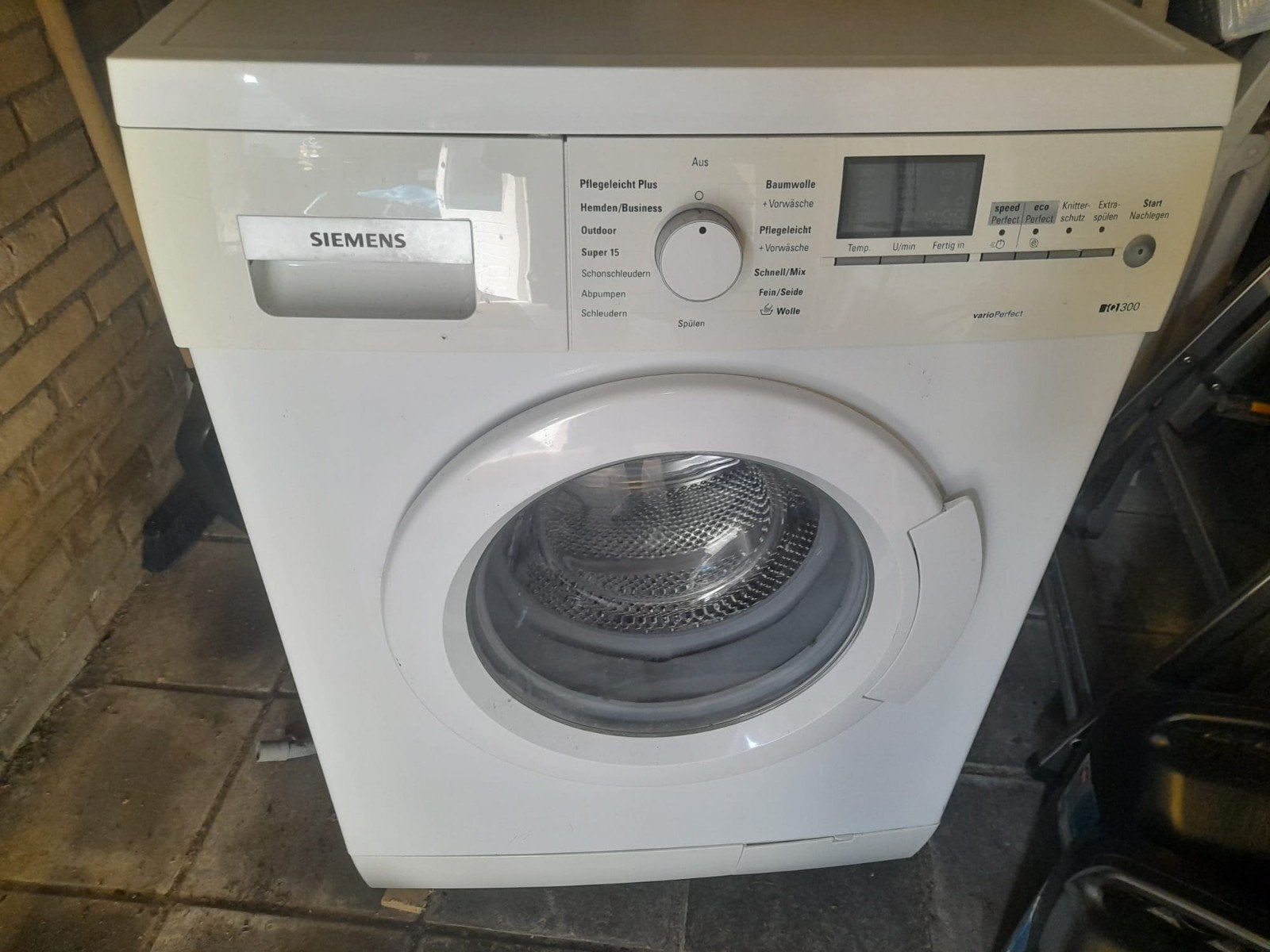Siemens gereviseerde wasmachine - zo goed als nieuw, Ophalen, Zo goed als nieuw, 85 tot 90 cm, 1200 tot 1600 toeren