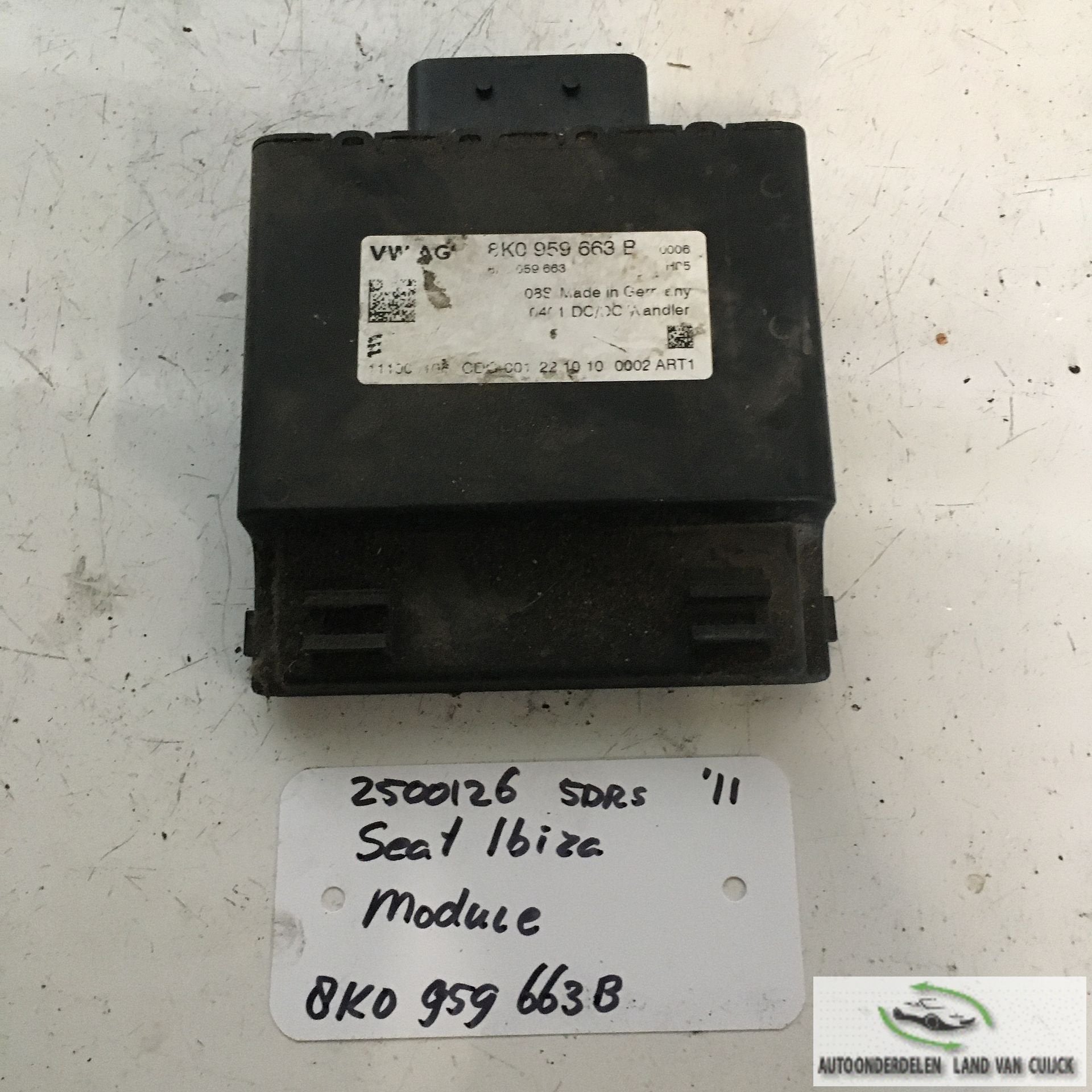 Seat Ibiza 2011 1.2 tdi  5drs 2500126 Module 8K0 959 663 B, Gebruikt, -, -, Ophalen of Verzenden