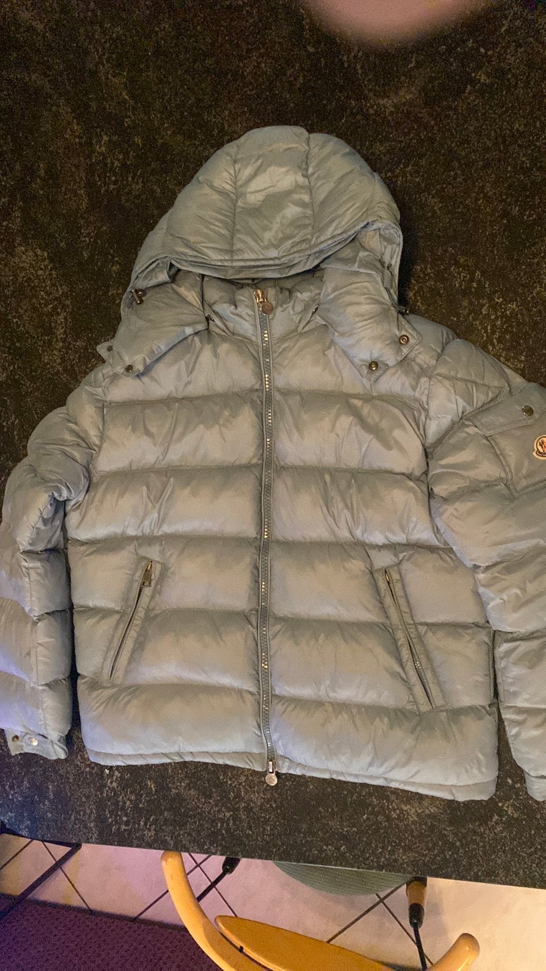 Moncler jackit pufff, Ophalen, Zo goed als nieuw, Maat 56/58 (XL), Zwart