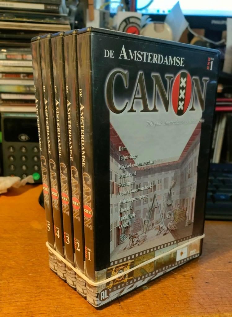 Amsterdam CANON 5x, Cd's en Dvd's, Alle leeftijden, Ophalen of Verzenden, Zo goed als nieuw