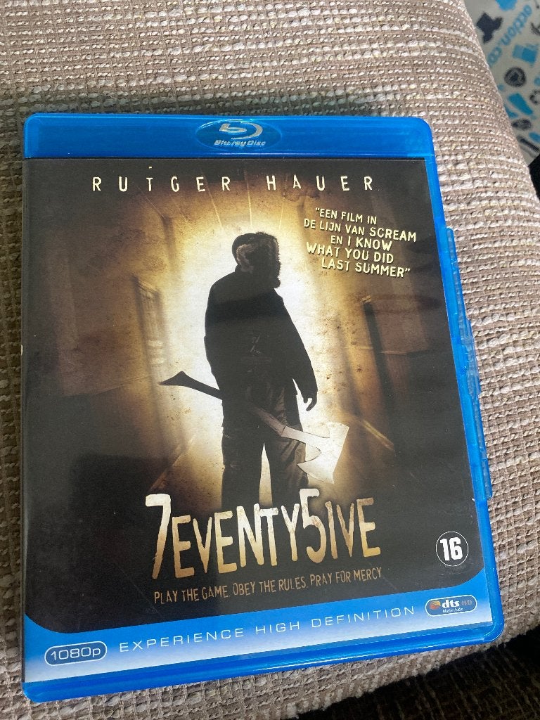 7eventy5ive Blu-ray - Rutger Hauer Horror/Thriller, Cd's en Dvd's, Horror, Inclusief extra's, Vanaf 16 jaar, Nederlands