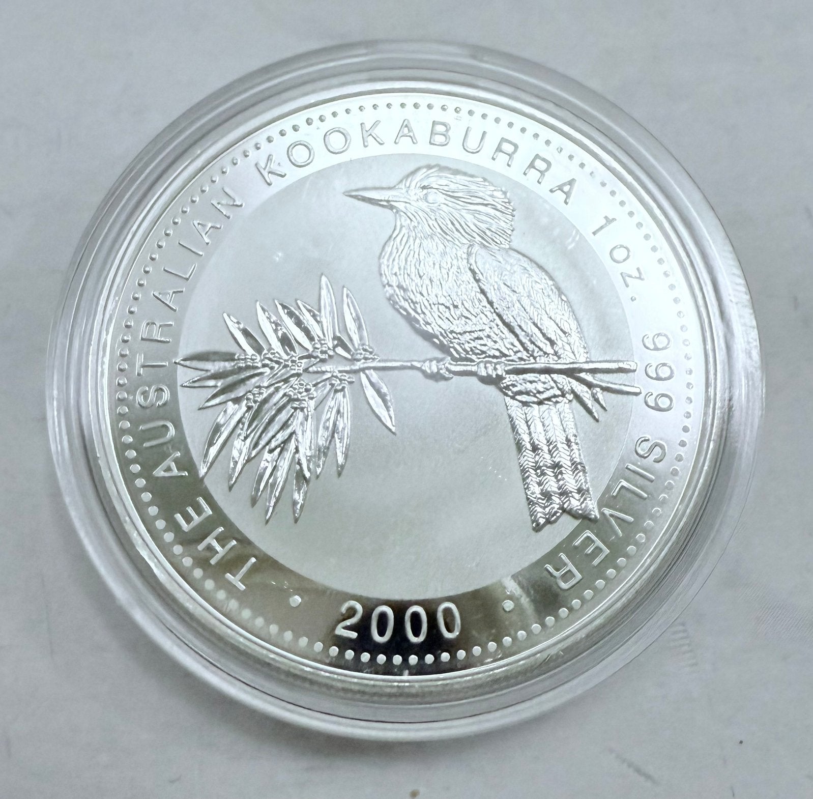 1oz 2000 Australian Kookaburra / Verzamelmunt, Ophalen of Verzenden, Zilver