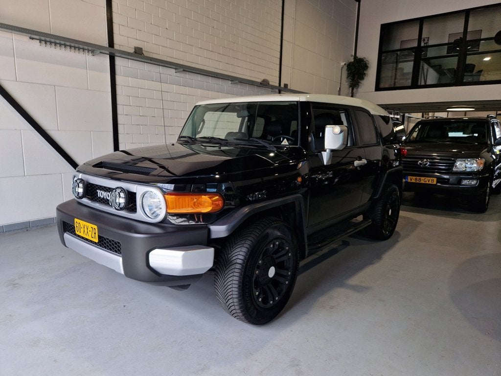 Toyota FJ CRUISER 4X4 Leder Org NL 1e Eig Dealeronderhouden, Auto's, Toyota, Dealer onderhouden, Gebruikt, Overige carrosserieën