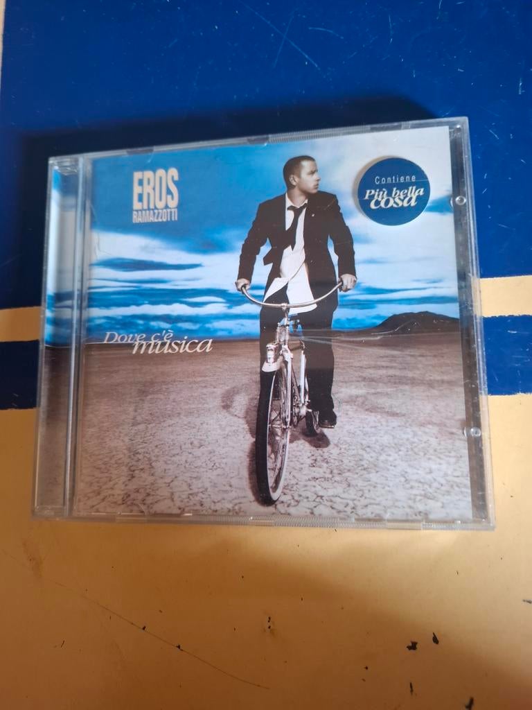 Eros Ramazzotti - Dove c'è musica CD, Cd's en Dvd's, Cd's | Pop, Gebruikt, 1990 - 1999, Ophalen of Verzenden