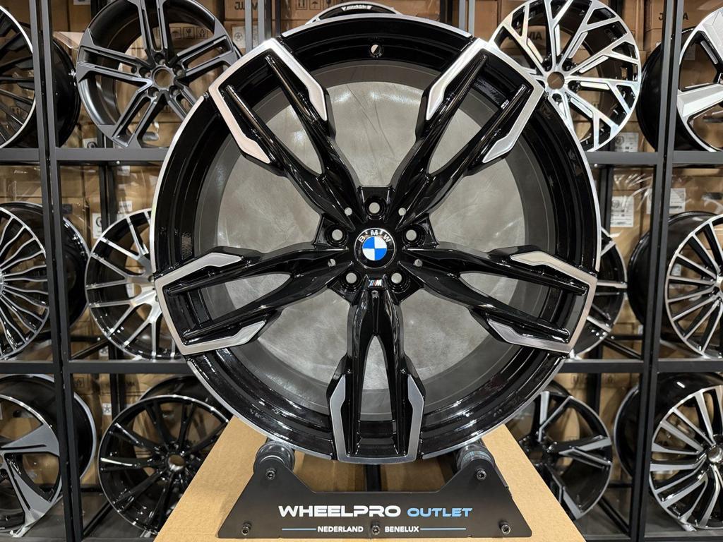 21 inch BMW velgen 718M 5X112 X3 X4 velgen G01 G02  IX3 IX4, -, -, Nieuw, Ophalen of Verzenden