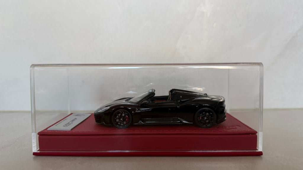 Maserati MC20 Cielo 1/43 BBR Calsito Gloss Black nieuw, Hobby en Vrije tijd, Modelauto's | 1:43, Ophalen of Verzenden, Nieuw, Auto