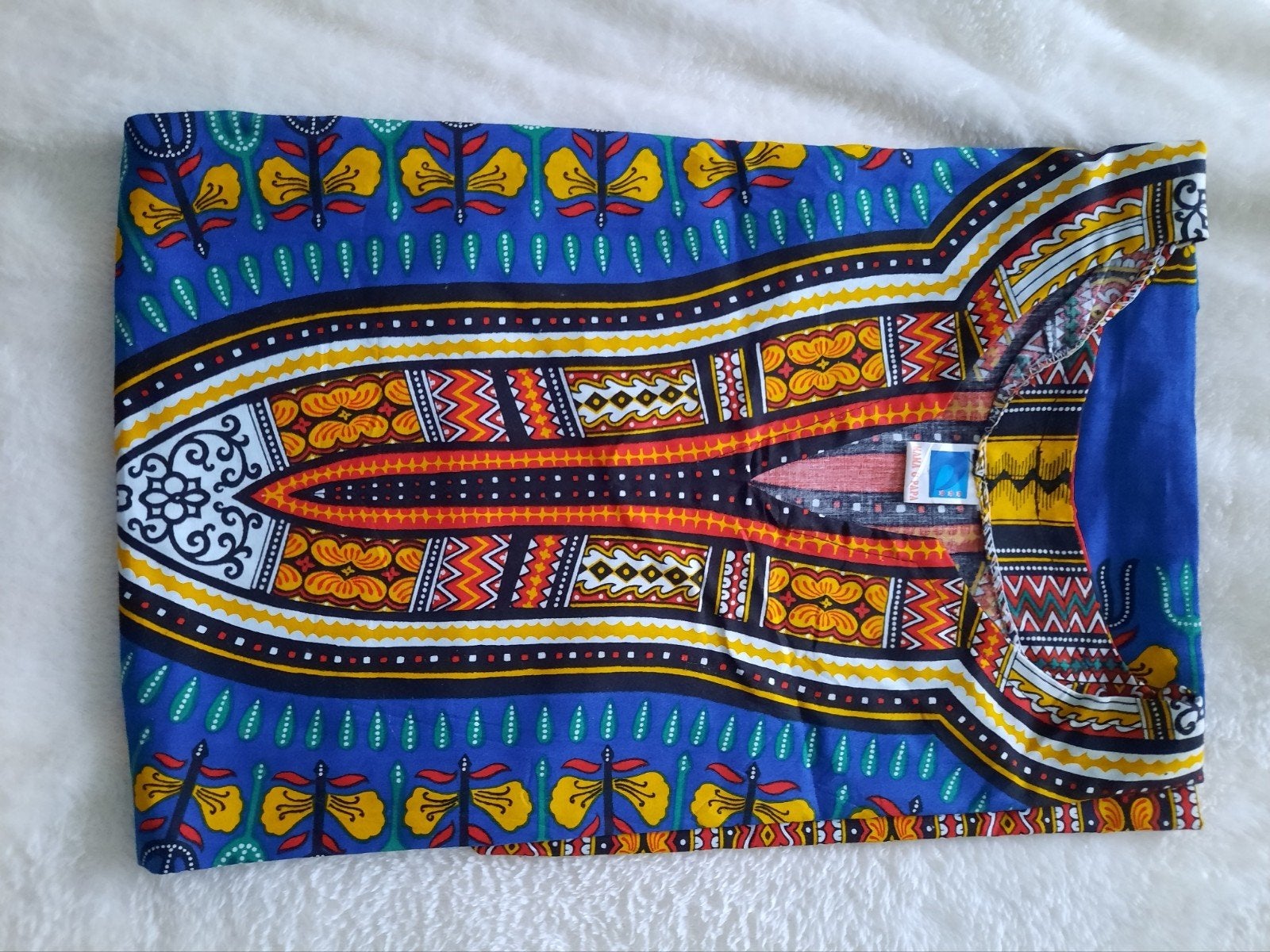 Kleurrijke Dashiki Jurk/Tuniek - Afrikaanse Print, Kleding | Dames, Maat 38/40 (M), Meerkleurig, Nieuw, Ophalen of Verzenden