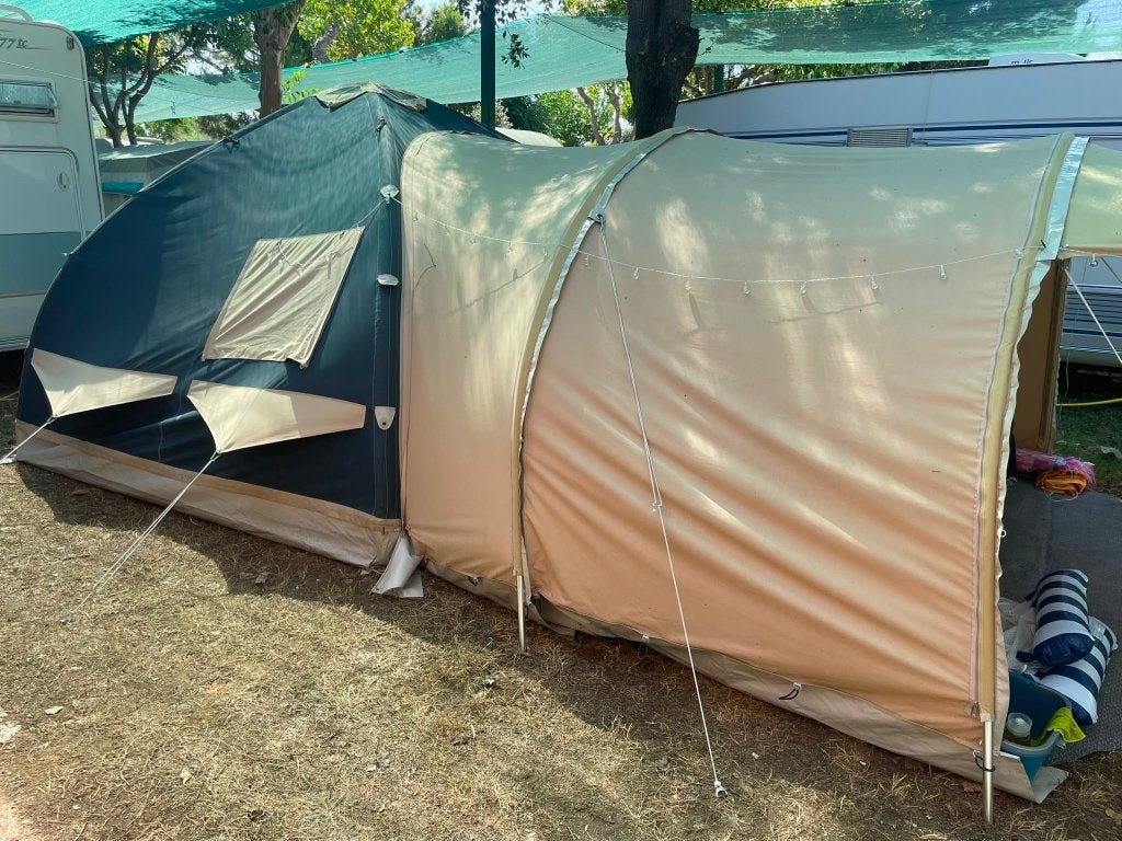 Karsten tent, Caravans en Kamperen, Tenten, Ophalen of Verzenden, Gebruikt, Tot en met 4