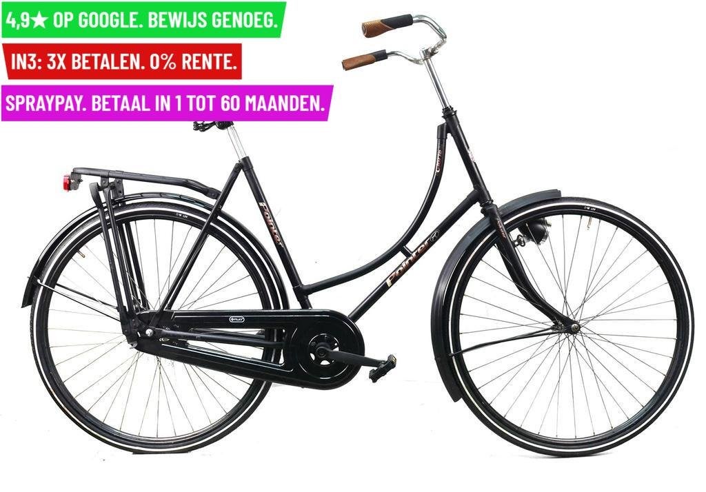 Damesfiets Locomotief Basic 28"/57cm/1ver - Garantie/Leverin